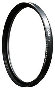 Clear round screw-in filter
