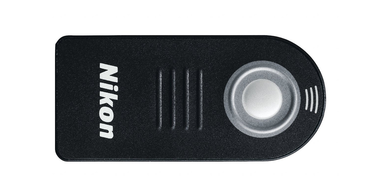 Small black Nikon ML-L3 infrared remote control